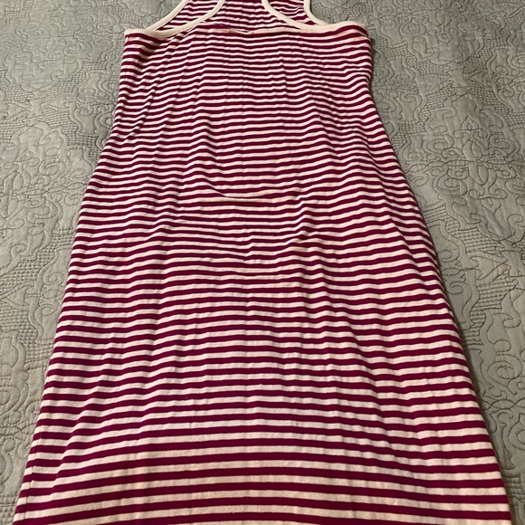 Loft Lou & Gray stripped racer back tank dress. - Picture 3 of 4